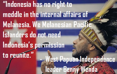 Benny Wenda on Melanesian reunification